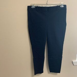 J. Crew Navy Ankle Rider Dress pants- Size 12